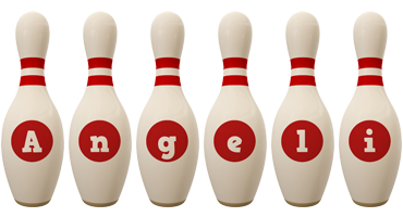 Angeli bowling-pin logo