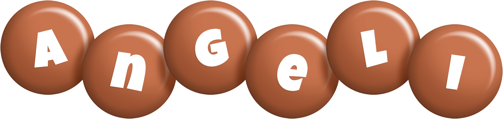 Angeli candy-brown logo