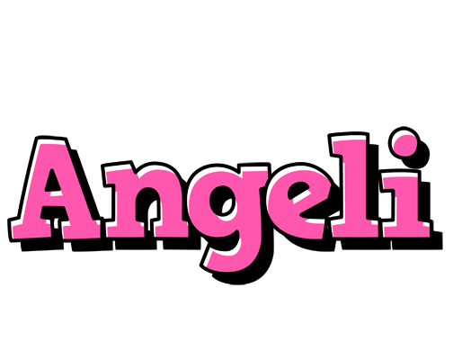 Angeli girlish logo