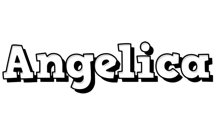 Angelica snowing logo
