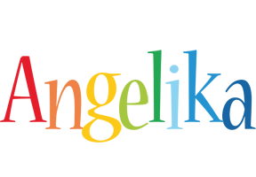Angelika birthday logo