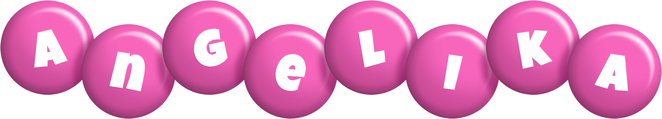 Angelika candy-pink logo
