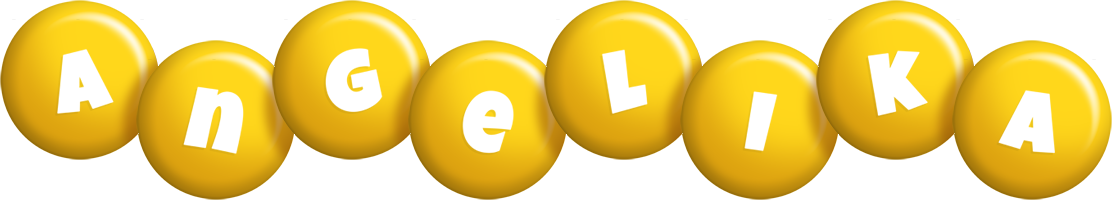 Angelika candy-yellow logo