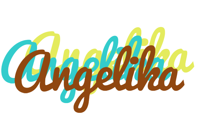 Angelika cupcake logo