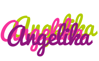 Angelika flowers logo