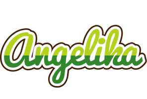 Angelika golfing logo