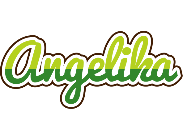 Angelika golfing logo