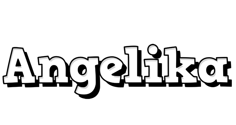 Angelika snowing logo