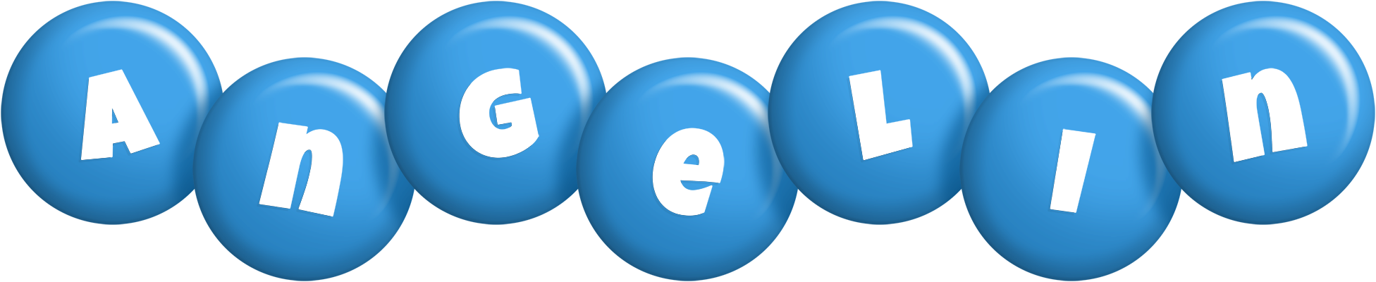 Angelin candy-blue logo