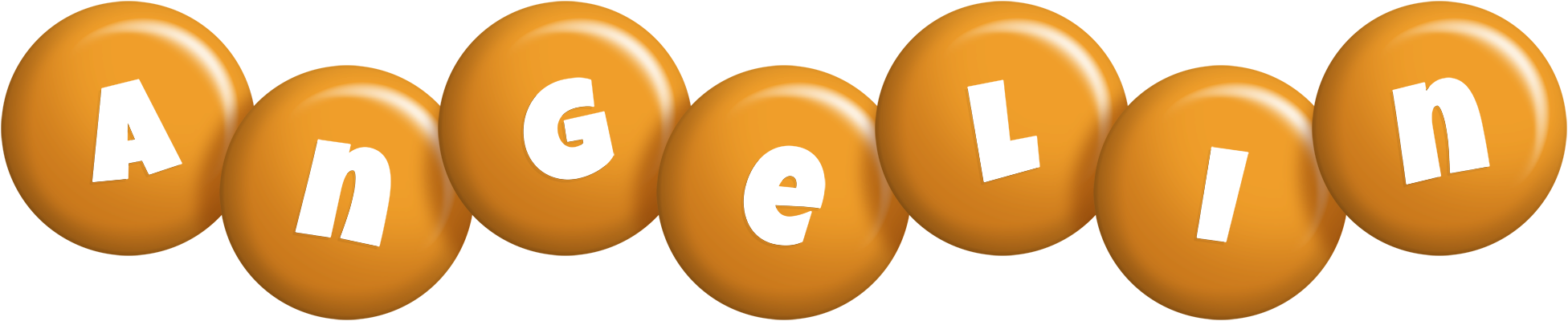 Angelin candy-orange logo