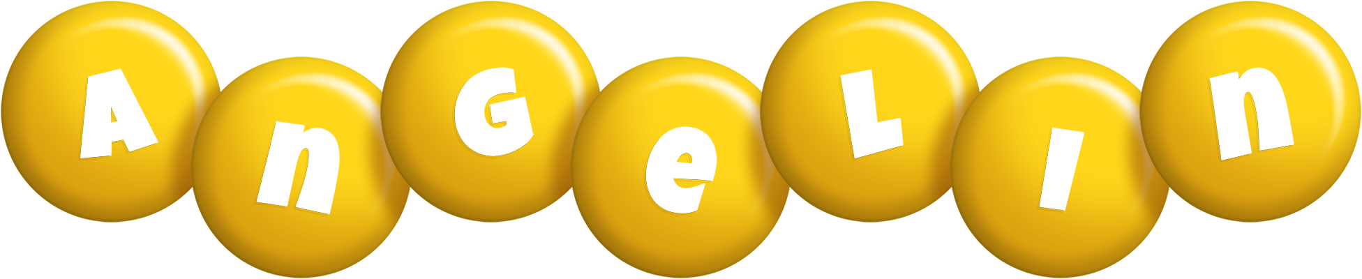Angelin candy-yellow logo