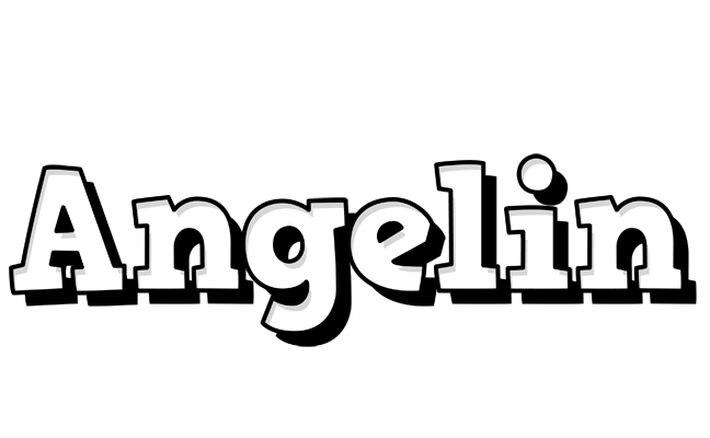 Angelin snowing logo