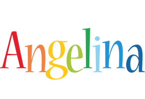 Angelina birthday logo