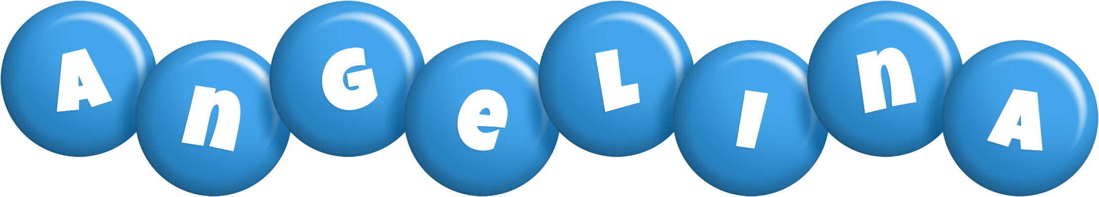 Angelina candy-blue logo