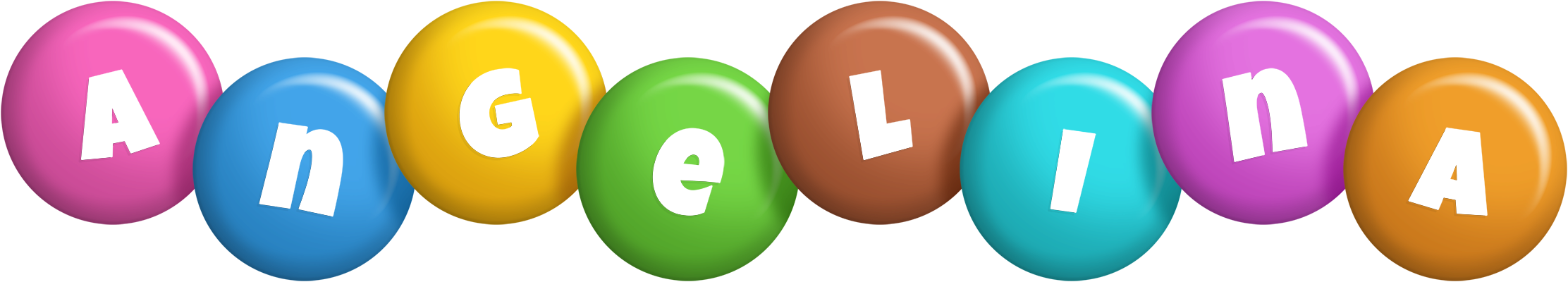 Angelina candy logo