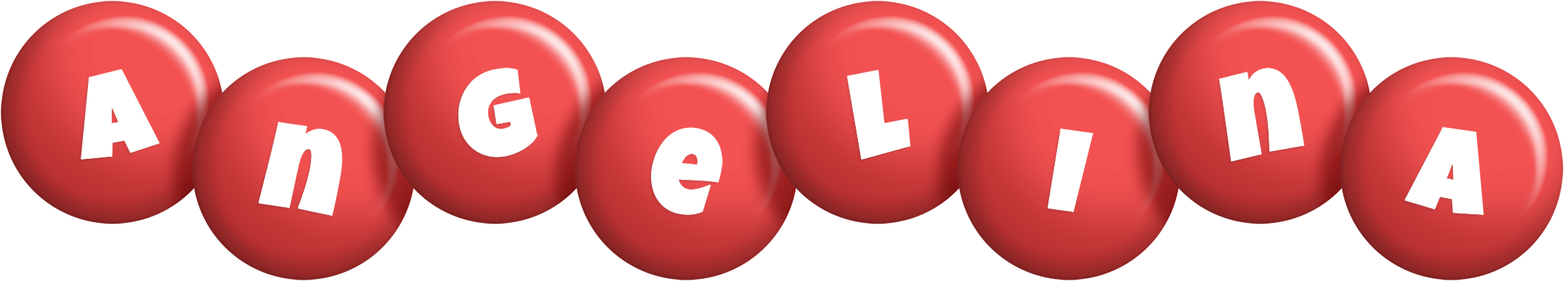 Angelina candy-red logo