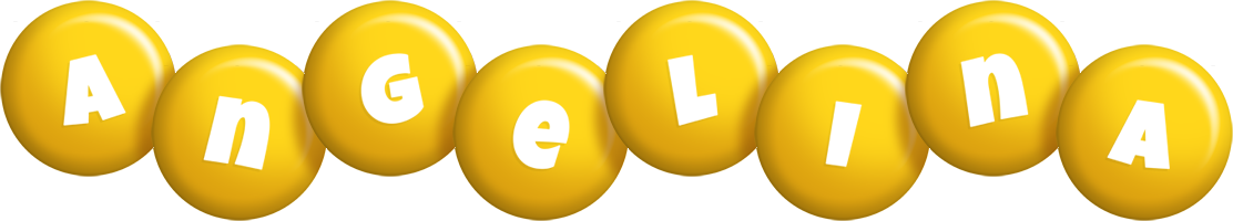 Angelina candy-yellow logo