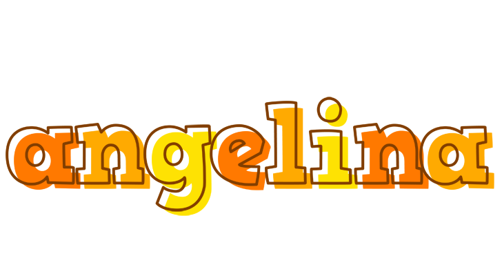 Angelina desert logo