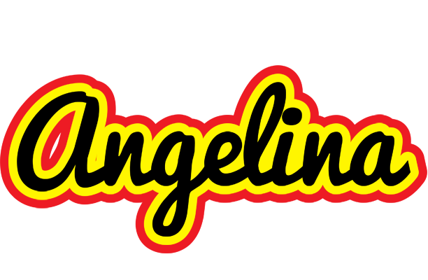 Angelina flaming logo