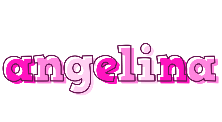 Angelina hello logo