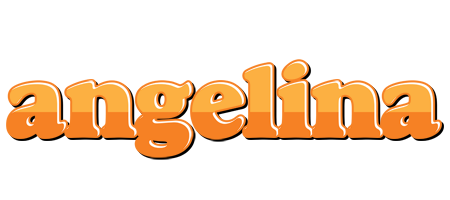 Angelina orange logo