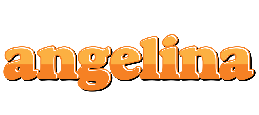Angelina orange logo