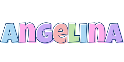 Angelina pastel logo