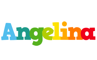 Angelina rainbows logo