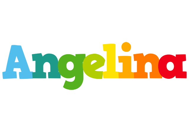 Angelina rainbows logo