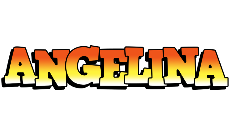 Angelina sunset logo