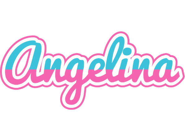Angelina woman logo