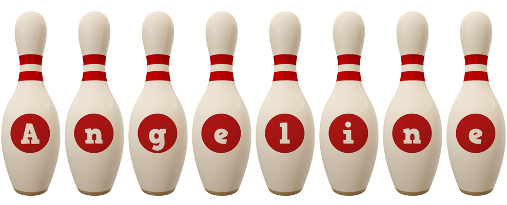 Angeline bowling-pin logo