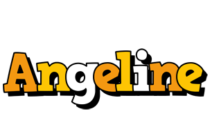 Angeline cartoon logo