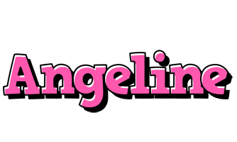 Angeline girlish logo