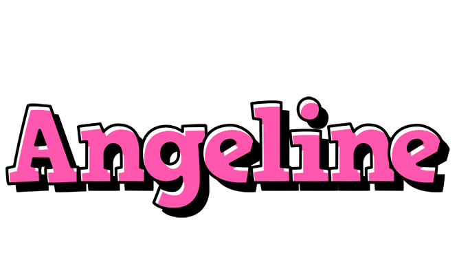Angeline girlish logo