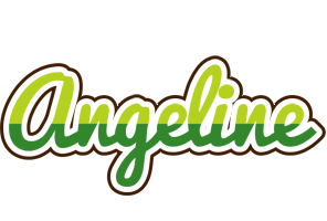 Angeline golfing logo
