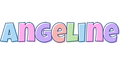 Angeline pastel logo