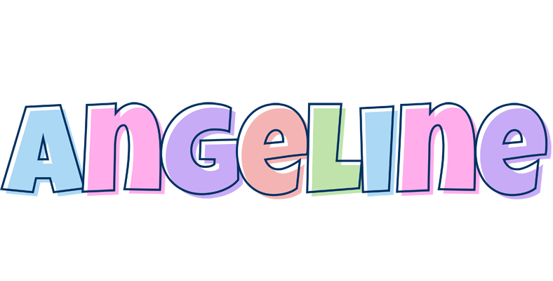 Angeline pastel logo
