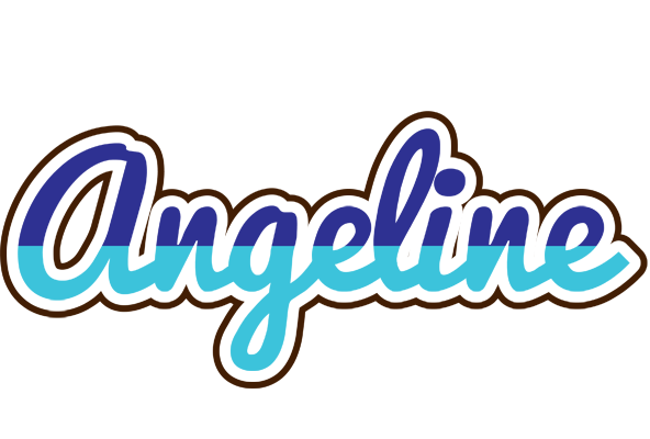Angeline raining logo
