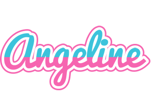 Angeline woman logo