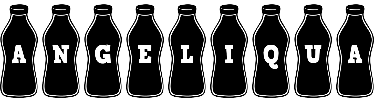 Angeliqua bottle logo