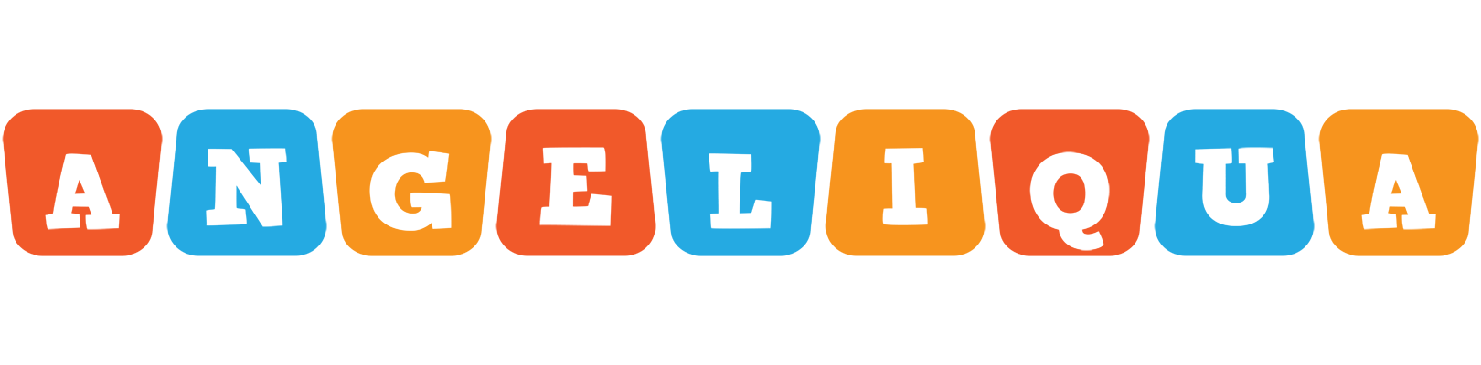 Angeliqua comics logo