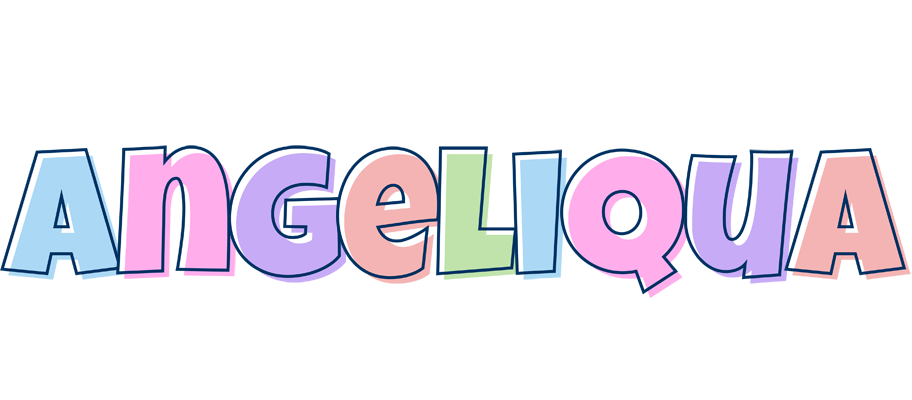 Angeliqua pastel logo