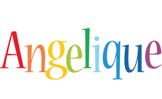 Angelique birthday logo