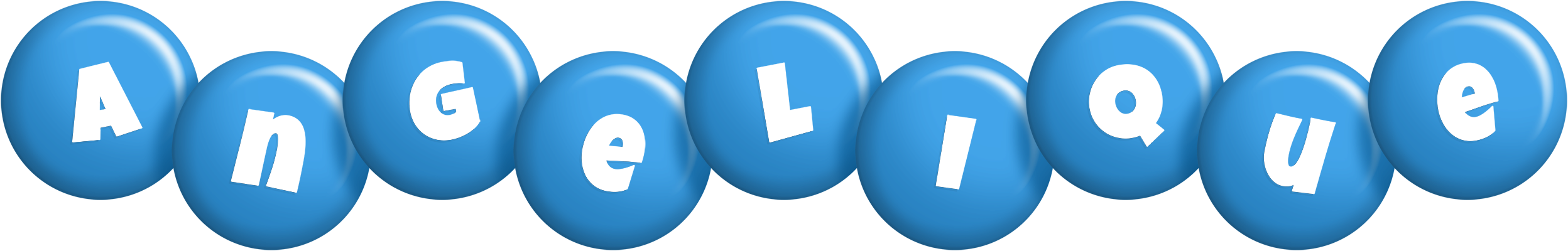 Angelique candy-blue logo