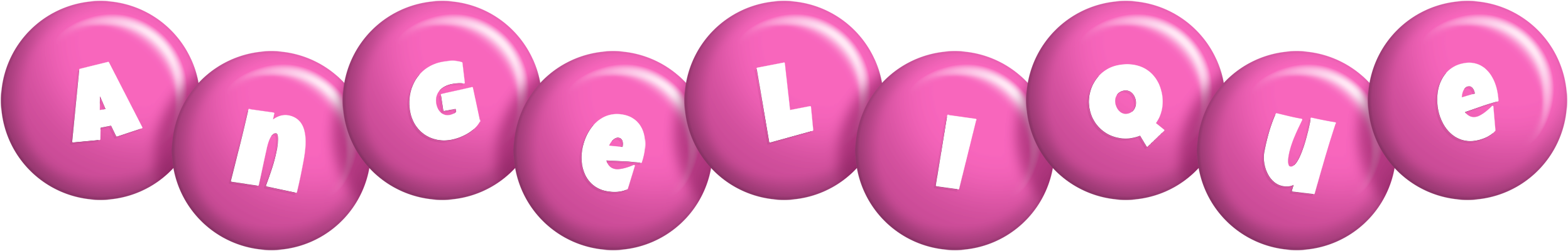Angelique candy-pink logo