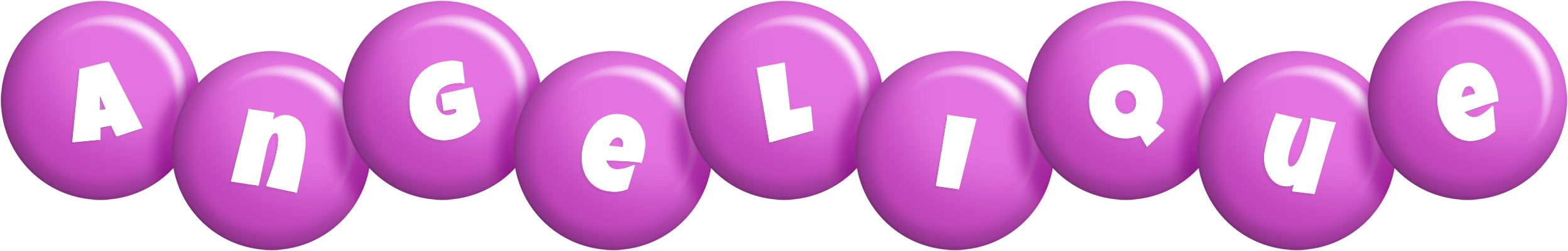 Angelique candy-purple logo