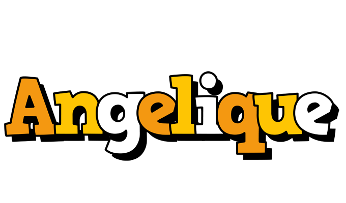 Angelique cartoon logo