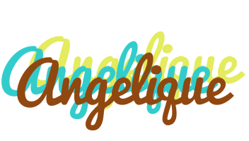 Angelique cupcake logo