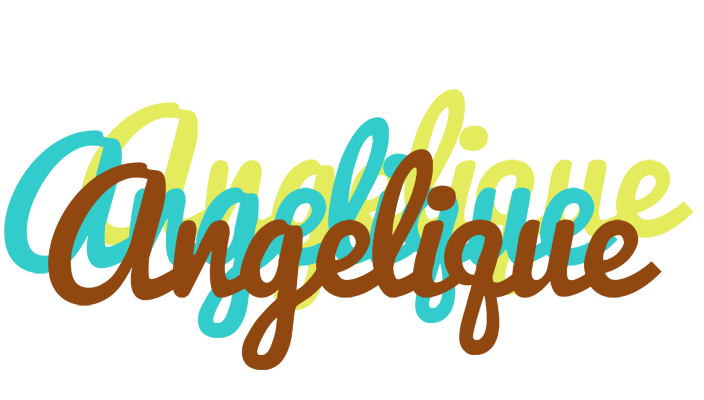 Angelique cupcake logo